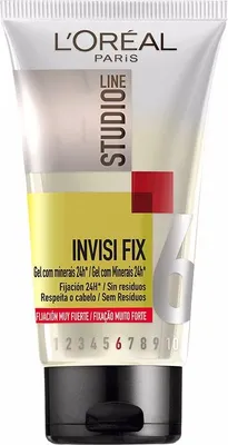 Obrázek produktu pro L’Oréal Paris Invisi Fix, pro muže, 150 ml, pro všechny typy vlasů, 1 ks, pro tvarování účesu, tuba