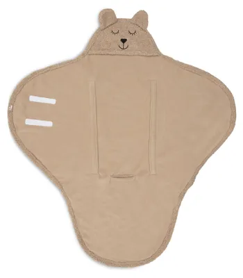 Produktbild von Einschlagdecke für Babyschale Bear Boucle - Biscuit
