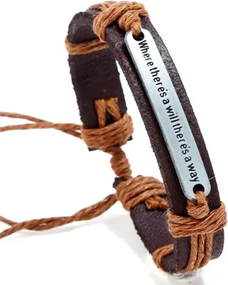 Obrázek produktu pro Stylový hnědý náramek SE-33142 pro muže KP33142