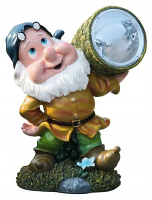 Obrázek produktu pro Solární lampička Trpaslík s reflektorem