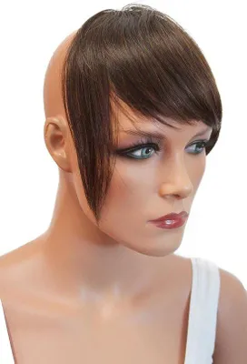 Image de Extensions de cheveux brun foncé - Frange volumineuse - HA-313f