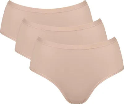 Produktbild von Sloggi Bio Damen-Hüftslip Go Daily Baumwolle" 3er-Pack beige XXL"