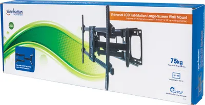 Obrázok produktu pre Manhattan 461290, 200 x 200 mm, 800 x 400 mm, -15 - 5°, -60 - 60°, Oceľ, Čierna