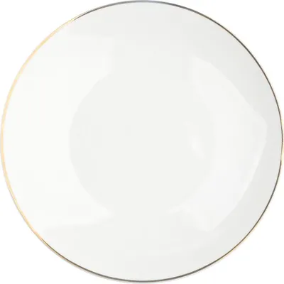 Image de Assiettes 26 cm Porcelaine Assiette plate Crème