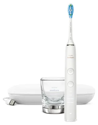Image de Brosse à dents électrique Philips HX9911/27 Brosse à dents vibrante pour adulte Blanc