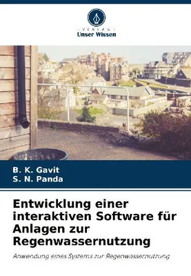 Produktbild von Entwicklung einer interaktiven Software für Anlagen zur Regenwassernutzung