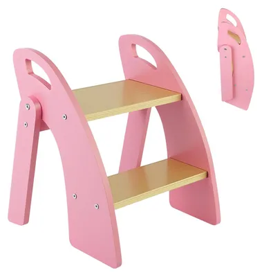 Image de Escalier pliable pour enfants, avec 2 marches