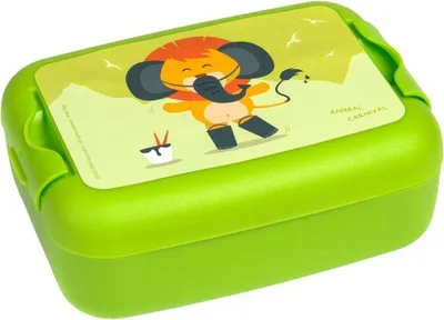 Image de boîte à pain lion 1 litre vert