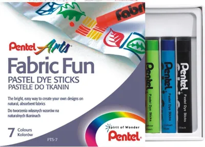 Zdjęcie produktu dla Pastele do tkanin 7 kolorów PTS7