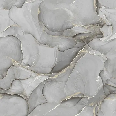 Produktbild von Muriva - Tapete "Elysian", Marmoriert AG3573 (10 m x 0,5 m) (Schwarz/Gold)