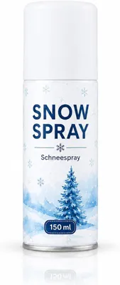 Productafbeelding van Sneeuwspray 150 ml – kunstsneeuw voor kerstdecoratie