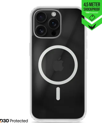 Imagen del producto de Funda Striker X-Core - D3O Xtreme Impact Mag Case PRO - Transparente - para Apple iPhone 16 Pro Max