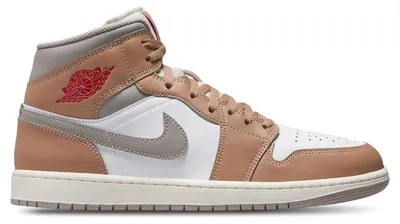 Produktbild von Jordan 1 Mid Rattan White College Grey - EU 48.5
