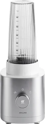 Produktbild von ZWILLING ENFINIGY Standmixer und Smoothie Maker, Mixer mit Edelstahl-Kreuzklinge & 600-Watt-Hochleistungsmotor, Silber
