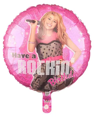 Produktbild von 18"/Ø45cm Folienballon "Hannah Montana Rockin Birthday"