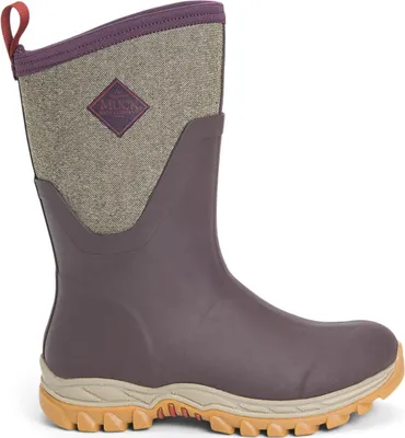 Produktbild von Muck Boot Arctic Sport II Mid - Bordeaux/Tweed - Damen - Winterstiefel