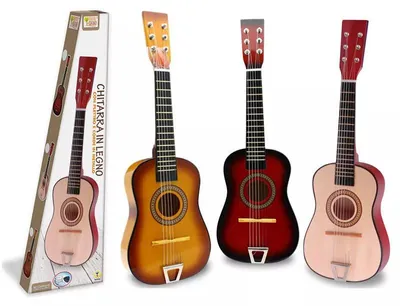 Produktbild von Holzgitarre Einzelverkauf Zufällige Farbe