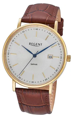 Produktbild von REGENT Herrenuhr F1592 Edelstahl Quarzwerk