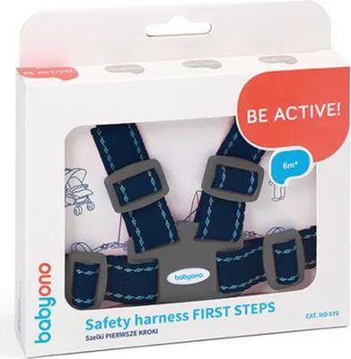 Obrázok produktu pre BABYONO | Detské chodítko FIRST STEPS - grafitové - Bezpečné pohodlie pri prvých krokoch - od 6 mesiacov