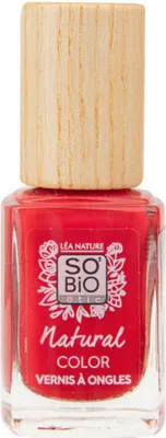 Immagine prodotto di SO'BiO étic - Smalto per unghie Natural Color - 25 Rosso Papavero