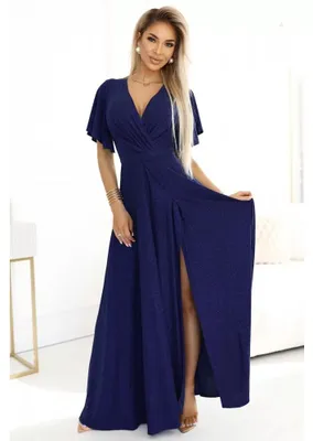 Imagen del producto de Numoco. Vestido de fiesta para mujer, modelo Jennifer, color azul marino, talla M