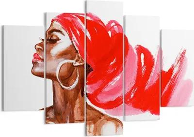 Produktbild von Bild auf Leinwand - Leinwandbild - frau modern - 150x100cm - Wand Bild - Wanddeko - Wandbilder - Leinwanddruck - Bilder - Kunstdruck - Wanddekoration - Leinwand bilder - Wandkunst - EA150x100-3497
