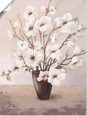 Produktbild von ARTland Poster Magnolien Größe: 45x60 cm