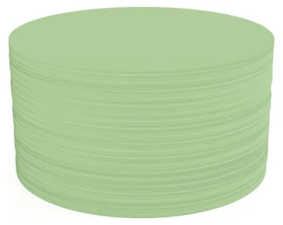 Immagine prodotto di Magnetoplan 111151705 Schede di comunicazione rotonde, Ø 140 mm verde, 500 fogli
