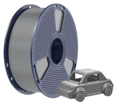Zdjęcie produktu dla Filament PETG Sunlu, 1,75 mm, 1 kg – kolor: szary