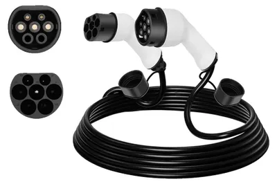 Obrázek produktu pro Nabíjecí kabel pro elektromobily, typ 2, kompatibilní, délka 3 metry, výkon 7,2 kW
