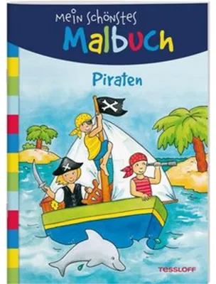 Obrázok produktu pre Mein schönstes Malbuch. Piraten. Malen für Kinder ab 5 Jahren