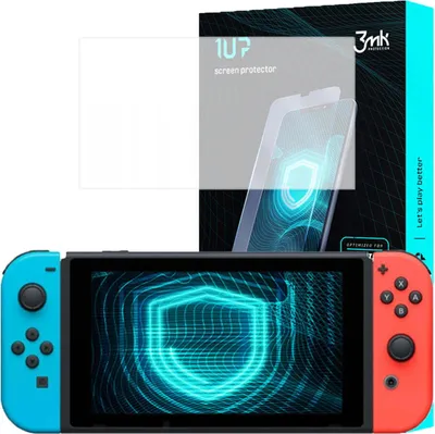Image de 3mk Film de protection d'écran 1UP pour Nintendo Switch transparent Gaming (3 pièces)
