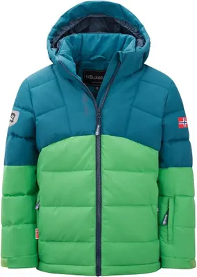 Immagine prodotto di Trollkids Giacca Gryllefjord Verde,Blu 152 cm Ragazzi,Ragazze Verde,Blu 152 cm