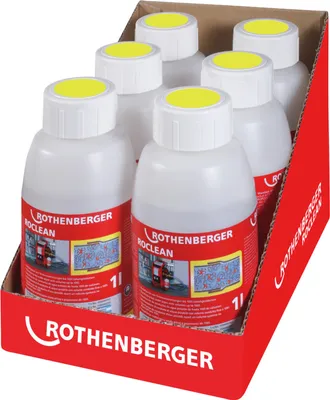 Immagine prodotto di Rothenberger disinfettante ROPULS ROCLEAN per tubature dell'acqua potabile 6 bottiglie Rothenberg - 1500000157