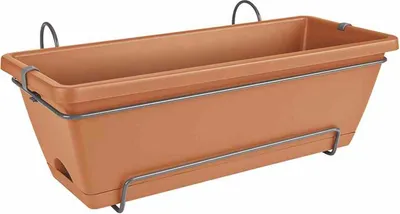 Obrázok produktu pre elho barcelona allin1 50cm, Kvetináč, Hanging, Polypropylén (PP), Terakota, Obdĺžnik, Vonkajší