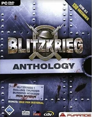 Produktbild von Blitzkrieg Anthology PC Budget Euro-Box