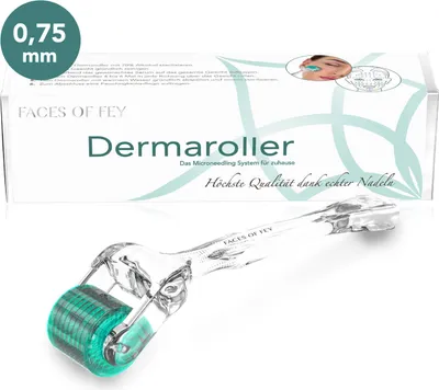 Zdjęcie produktu dla Dermaroller 0,75 mm do ciała – profesjonalny zabieg mikroigłowania w domu – 192 PRAWDZIWE IGŁY