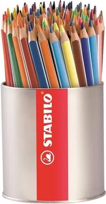 Produktbild von STABILO Trio dick Dreikant-Buntstift - 92er Dose