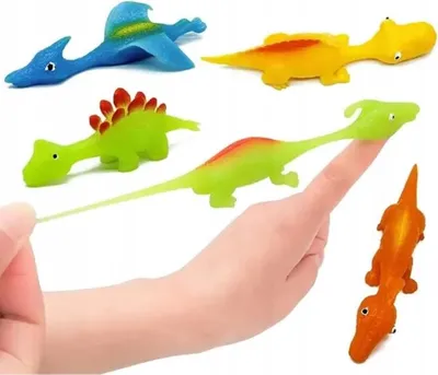 Immagine prodotto di KIT DINOSAURI GIOCATTOLI GEL DA SPARARE PER BAMBINI 5 pezzi