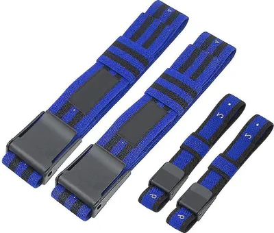 Produktbild von Gesäßmuskelbänder, Durchblutungsreduktionsbänder für Frauen, Gesäß- und Hüftaufbau, verstellbar – Blau mit Zahlen