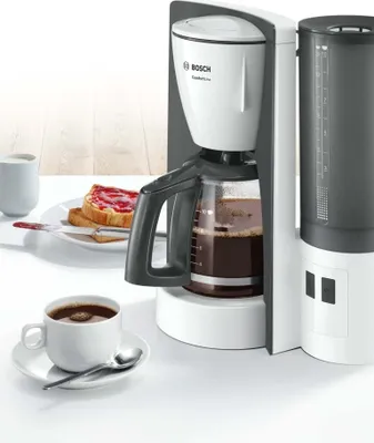 Produktbild von Kávovar BOSCH TKA6A041 10-15 šálok 1200 W biela/tmavosivá