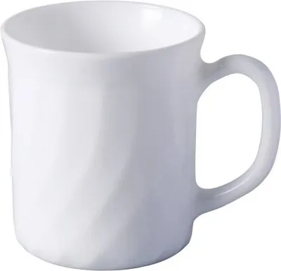 Zdjęcie produktu dla Kubek do kawy Luminarc 68978 Trianon, 290 ml, wys. 9 cm, szkło opalowe, biały (1 szt.)