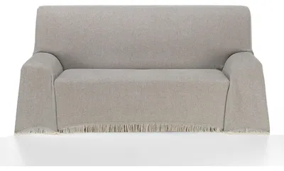 Image de Elzusha - Couverture multifonctionnelle en coton, couleur marron, 300x260 cm, extra douce