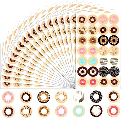 Imagen del producto de Anillos autoadhesivos para reforzar, 1568 unidades, codificados por color, para hojas sueltas