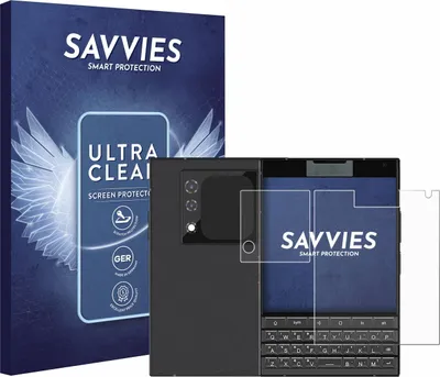 Produktbild von 18x Für Unihertz Titan 2 (Display+Kamera) Schutzfolie Savvies Displayschutz Display Schutz Folie Klar Transparent