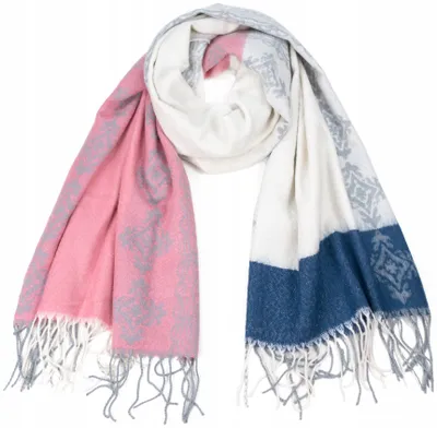 Produktbild von Szaleo Winter Schal Ornament Damen - Elegant und Warm