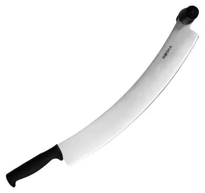 Käsemesser, professionell, schwarzer Griff, 38 cm, für Hartkäse
