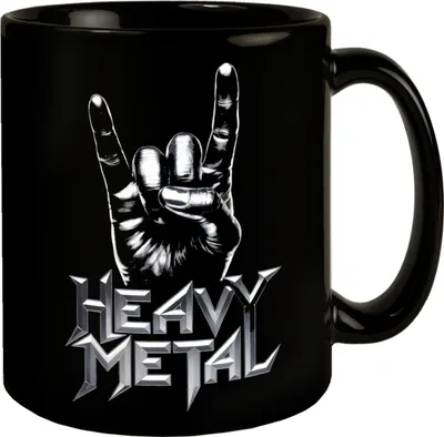 Immagine prodotto di Tazza "Rockzeichen Hand" - Heavy Metal