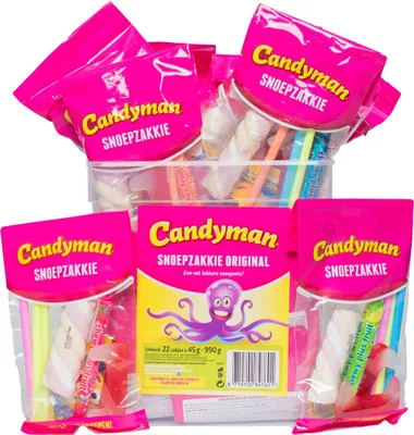 Produktbild von Candyman Candy bags original 22 x 45 grams