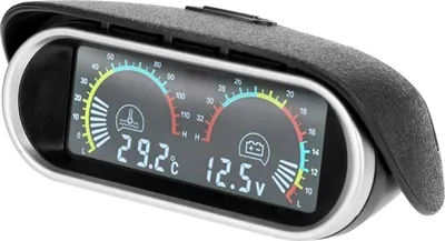 Produktbild von LCD-Flüssigkristall-Auto-Digital-Horizontalanzeige für Wassertemperatur und Spannung